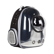 GASTROPOD Katzenrucksack – Atmungsaktiv, verstärkter Griff, geeignet für Katzen und kleine Hunde, Schwarz