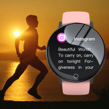 Smartwatch für Damen und Herren, 1,44-Zoll-Display, wasserdicht, mehrsprachig, kompatibel mit der Fitpro-App, schlankes und modisches Design