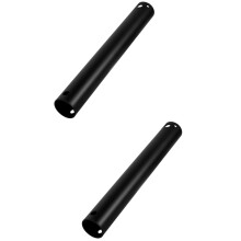 2 tiges d'extension de remplacement pour ventilateur de plafond, pièce métallique.