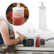 Botellas de vidrio para almacenar condimentos, ideales para la cocina, como vinagre y aderezos. Cuentan con tapas selladas a prueba de fugas y un