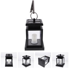 Lampe solaire antique, quincaillerie, lampe de palais, lampe flamme, éclairage paysager extérieur, lampe de jardin pour villa