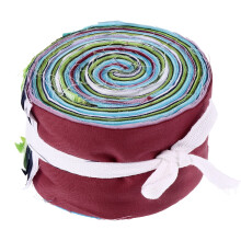 Benzi de material textil de bumbac OUNONA pentru matlasare 36 buc