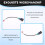 For  Land  LC300 Car Anti-Skid  Escape  ABS Close 5