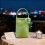 Stoff-Geschenktasche mit Henkel – Grün 5