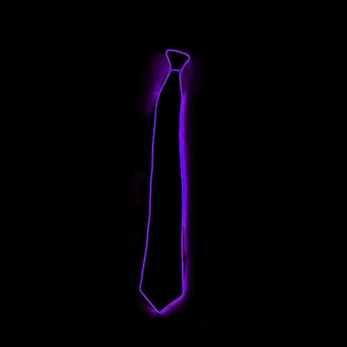 LED-slips, lysende slips Lysende halsedisser Herre lysende maveslips Nyhedsslips til mænd LED-lysende slips 1