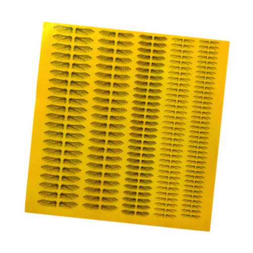 MAGIDEAL Fly Tying Bionic Wing Fishing Tackle Practical Fly Binding Materials Yellow 1