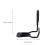 Black Heavy Duty Bike Hook Wall Mount 1 Pc 2