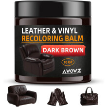 Leather Recoloring Balm Dark Brown 10 oz