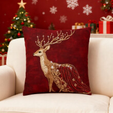 Capas de Almofada Decorativas de Natal, Super Macias e Confortáveis para Sala de Estar, Quarto, Sofá e Almofadas.