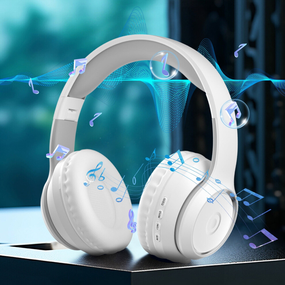 Wireless Earbuds With Clear Calls, Deep Bass & MultipointâCompatible With All Bluetooth Devices, White 9448196287231