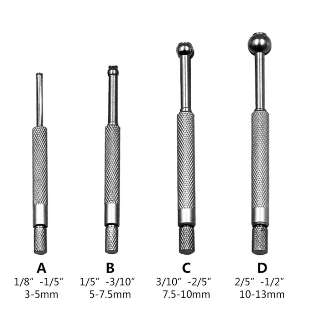 4 Pcs Hole Gage Telescoping Bore Small Hole Dial Bore Gauge Telescoping Gauge Small Hole Gauge 9162407094431