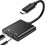 Προσαρμογέας ακουστικών USB-C σε 3,5 χιλ. με μικρόφωνο και διαχωριστή φόρτισης, 1