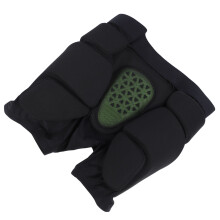 Pantaloncini da pattinaggio imbottiti 3D, protezione antiurto per il coccige per sci, snowboard e skateboard.