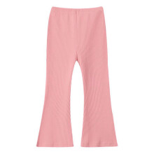 Child Micro Flare Pants Girl's Stretch Outer Layer Leggings Trousers Kids Toddler Daily Wear 3-4 Years
