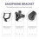 1Pack Compact Portable Foldable Saxophone Stand for Wind Instrument Storage 8