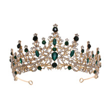 EASTIN Queen Crown & Tiara for Women/Girls – Crystal Headband for Bridal, Gothic Halloween, Prom, Pageant, Birthday (Compatible with All Standard