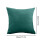 Housse de coussin en velours uni 45 x 45 cm 5