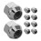 Worgeous10pcs Παξιμάδια με ανοιχτά άκρα για τρέιλερ, κατάλληλα για σκάφη, τροχόσπιτα, 5