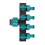 4-Way Water Splitter for Garden Hose 3