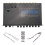 7 Band Car Equalizer Audio EQ Tuning Crossover Amplifier Parametric Car Preamplifier Audio Equalizer +-12dB 1
