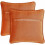 Μαξιλαροθήκες Harvest Orange 18x18 Δεν περιλαμβάνεται ένθετο μαξιλαριού - Μόνο 6