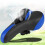 Σέλα ποδηλάτου βουνού PVC Comfort Racing για ποδηλασία, μαλακή σέλα (μαύρη και μπλε) 5