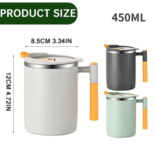 Mug isotherme en acier inoxydable 450 ml 2