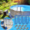 Conjunto de mangueira de piscina com abraçadeiras de aço inoxidável, 6 peças, 99 cm (39 polegadas) 3