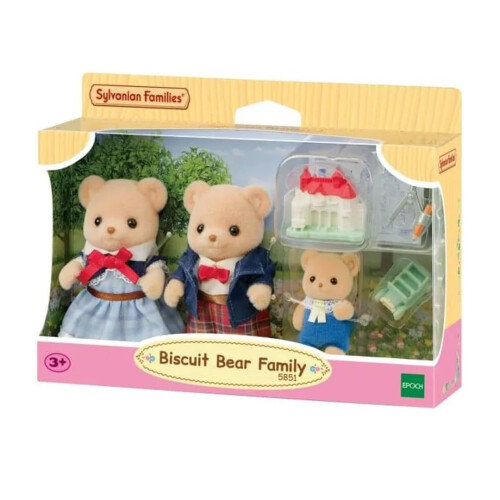 Sylvanian Families Sylvanian Families Biscuit Bear Family