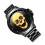 Ρολόι χειρός FRCOLOR Creative3D Skull για άνδρες, πολυτελές, casual, vintage, με χαλαζία (μαύρο 8