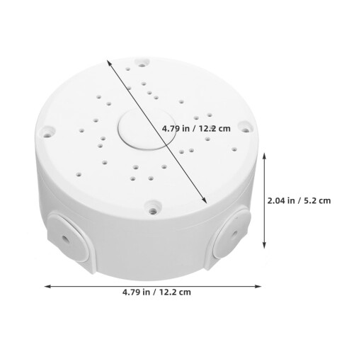FRCOLOR Weatherproof Round Junction Box 1 Set 1