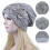 Γυναικείο Δαντελένιο Floral Beanie Turban Μαλακό Σκουφάκι Ύπνου Chemo Καπέλα Μόδας Slouchy 5