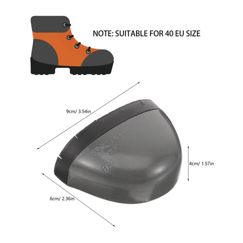 Men's Safety Toe Cap Soles 2 Pairs 1