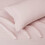 Microfiber Bed Sheet Set Twin XL Blush Pink 3-Piece 3
