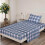 Σετ σεντόνια Flannel Twin XL – Μαλακό διπλά βουρτσισμένο βαμβάκι, με βαθιές τσέπες έως 2