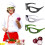 Safety Onion Goggles Glasses Slicing Cutting Chopping Eye Protector Kitchen Tool (Black) 2