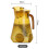 Κανάτα νερού PC με καπάκι, 2,5L 2