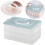 3-Layer Plastic Deviled Egg Carrier with Lid, Fridge-Stackable & Portable – Compatible with All Standard Eggs 2