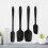 Set de 4 spatule din silicon, rezistente la căldură 5
