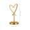 Σταντ προβολής Love χωρίς επωνυμία Holder Rack 10,50X5,20X5,00CM Χρυσό 2
