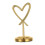 Σταντ προβολής Love χωρίς επωνυμία Holder Rack 10,50X5,20X5,00CM Χρυσό 7