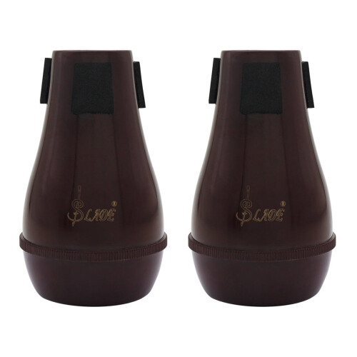 Set van 2 Trombone Mute Para Ocean Staining Stencils Droger Vent 2