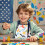 Παιδική ποδιά Apron2Pack με τσέπες, ρυθμιζόμενες παιδικές ποδιές για κορίτσια, αγόρια, 6