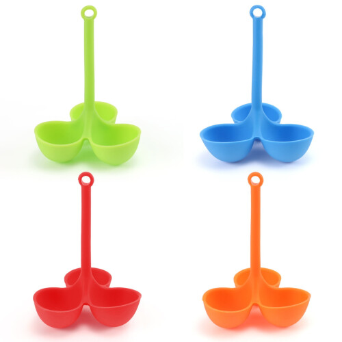Silicone Egg Poacher Cup Food-Grade 3-Hole 1