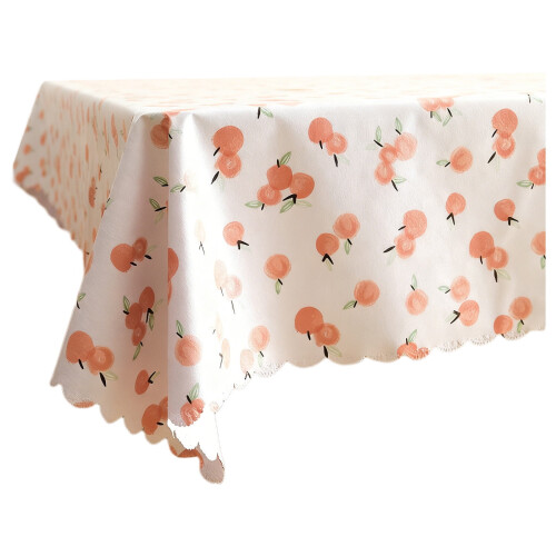 Vintage Floral Print Τραπεζομάντιλο Διακοσμητικό Ύφασμα για Τραπεζαρίες Κουζίνας, 1