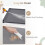 Lit surélevé pour chien avec coussin imperméable et filet1 8