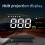 Car HUD Digital Speedometer with Backup Camera and 6