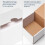 Caixas de envio pretas 9x6x4 polegadas, pacote com 25 unidades 4
