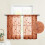 Burnt Orange Sheer Kitchen Curtains 30x36 Inch 2 Panels 2