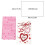 Valentine's Day Kitchen Towels Red Heart Bow 2 Pcs 3